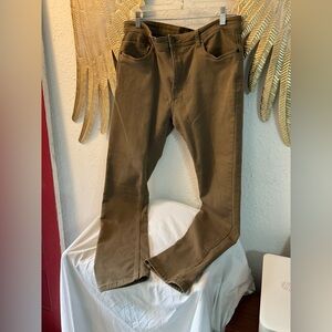 Jachs Slim Fit Brown /Khaki Jeans Mens 36/32